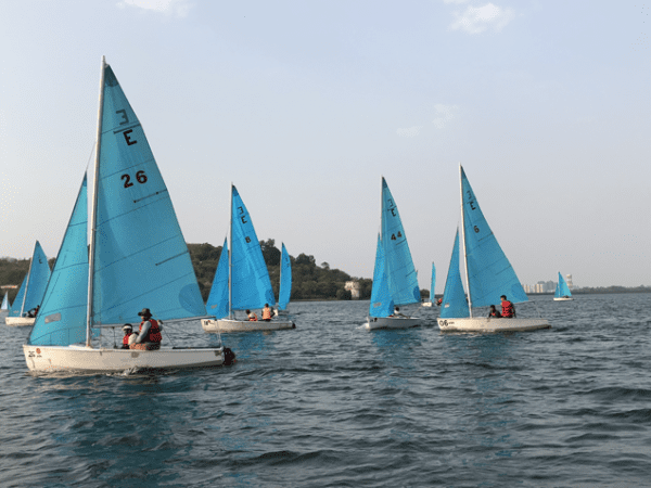 La Marine indienne organise la Maiden IN-MDL Cup et le National Yachting Championship
