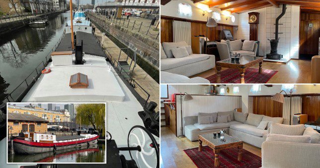 Sailing-Stream.fr ⚓ Une péniche hollandaise centenaire dans le centre de Londres en vente pour 278 000 £ ⚓ Péniches