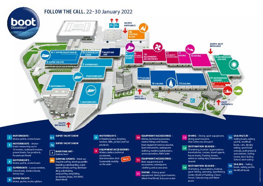 Sailing-Stream.fr ⚓ Un retour en force : les exposants à plein régime pour le boot Düsseldorf 2022 ⚓ Bateaux à moteur